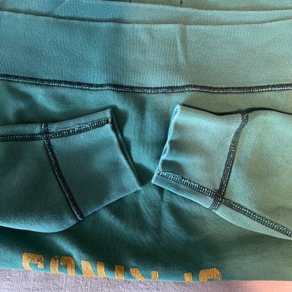 90's Vintage POLO RALPH LAUREN Green Indian Springs sweatshirt - Size Large - Picture 7 of 16